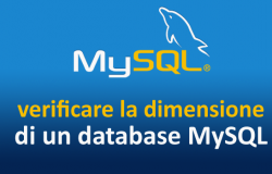 Come verificare la dimensione di un database MySQL in Linux