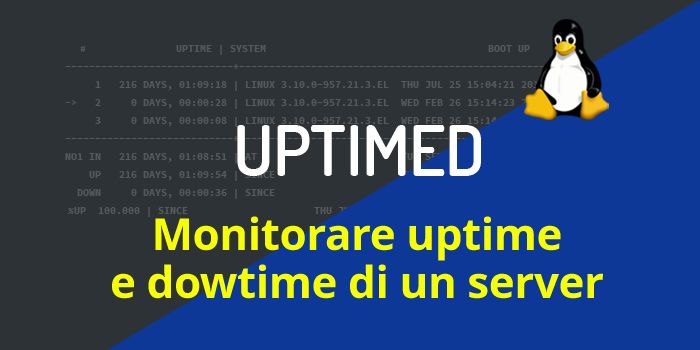 Come monitorare da quanto tempo un server Linux è in funzione: il servizio Uptimed