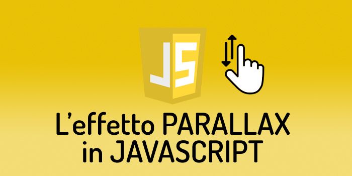 Come realizzare una pagina web con effetto Parallax in javascript
