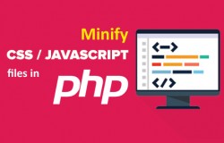 Utilizziamo la libreria PHP Minifier per comprimere file CSS e JAVASCRIPT e rendere più veloce il nostro sito web.
