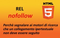 L'attributo rel nofollow in HTML5. Introduzione al link builing